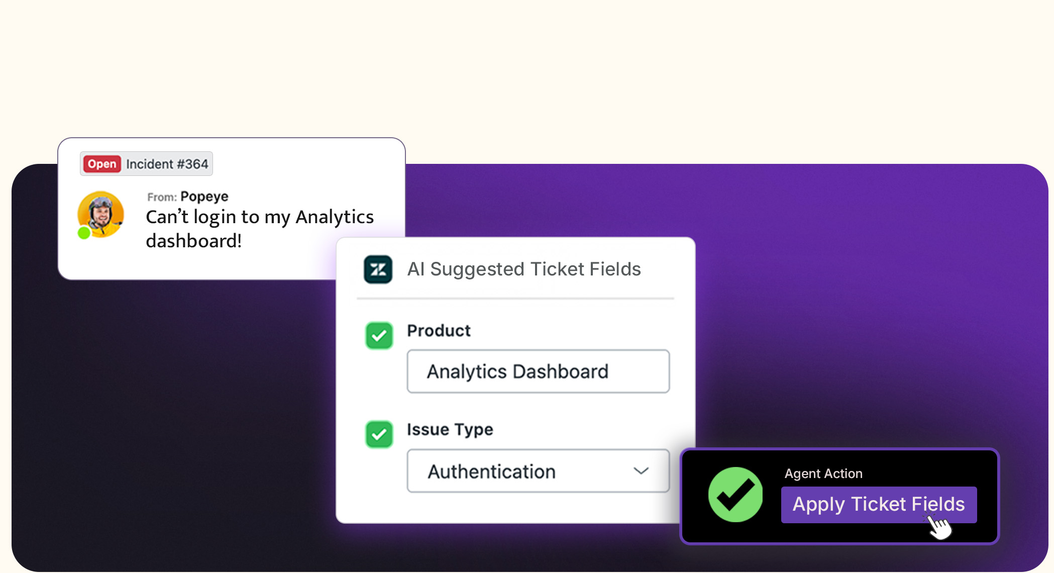One-click field filling